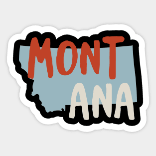 State of Montana Sticker